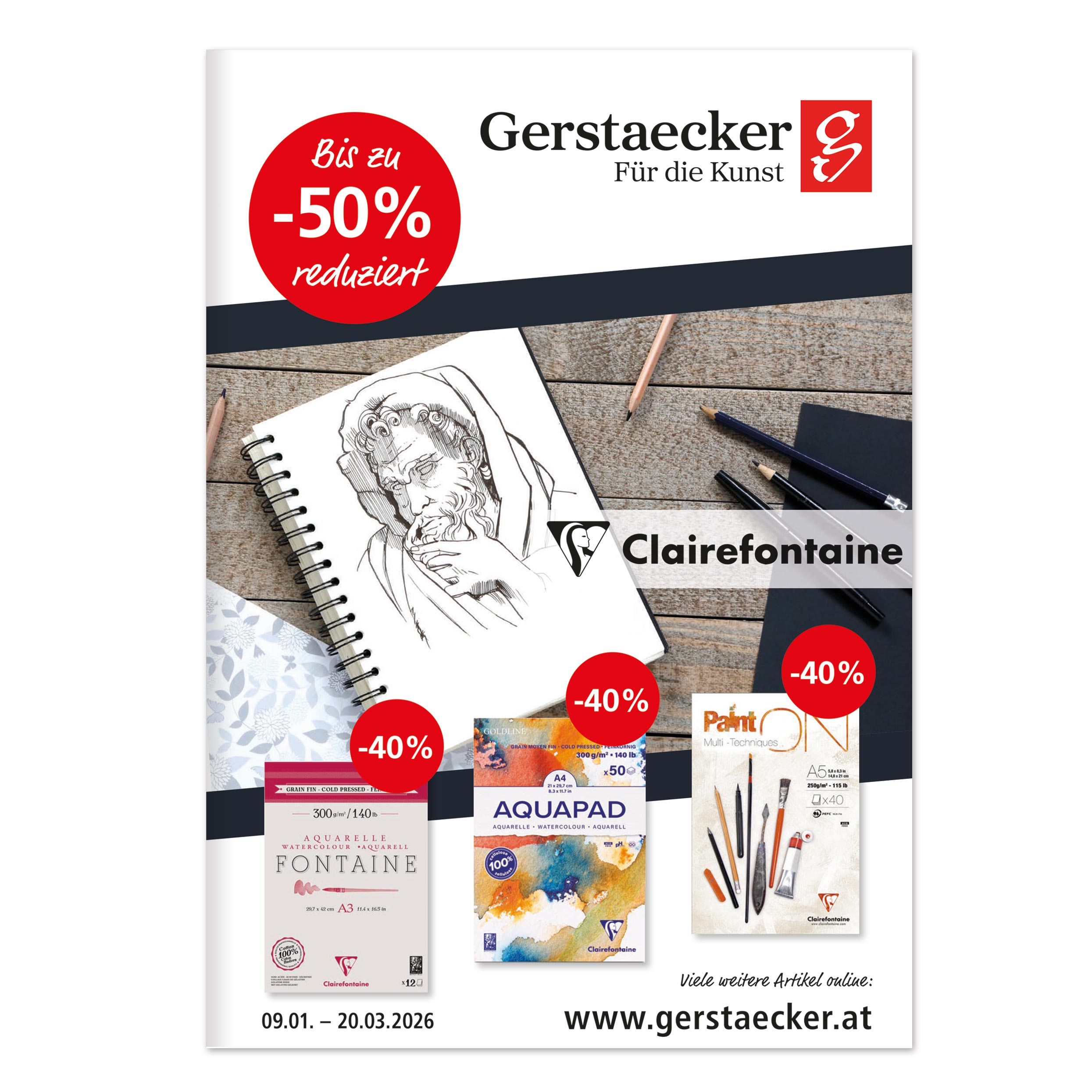 Clairefontaine Broschüre 2026