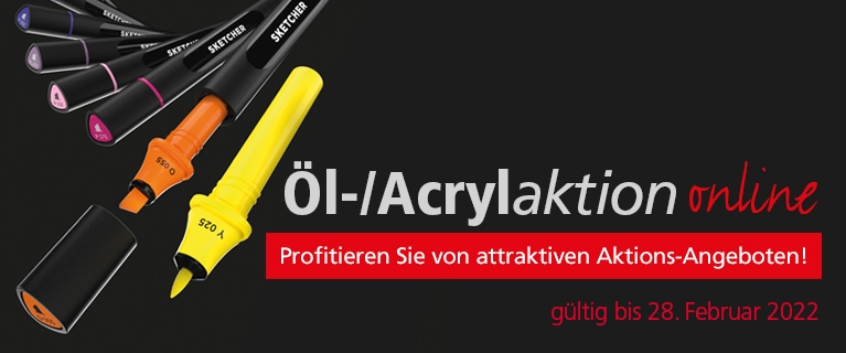 Öl- Acrylaktion jetzt online