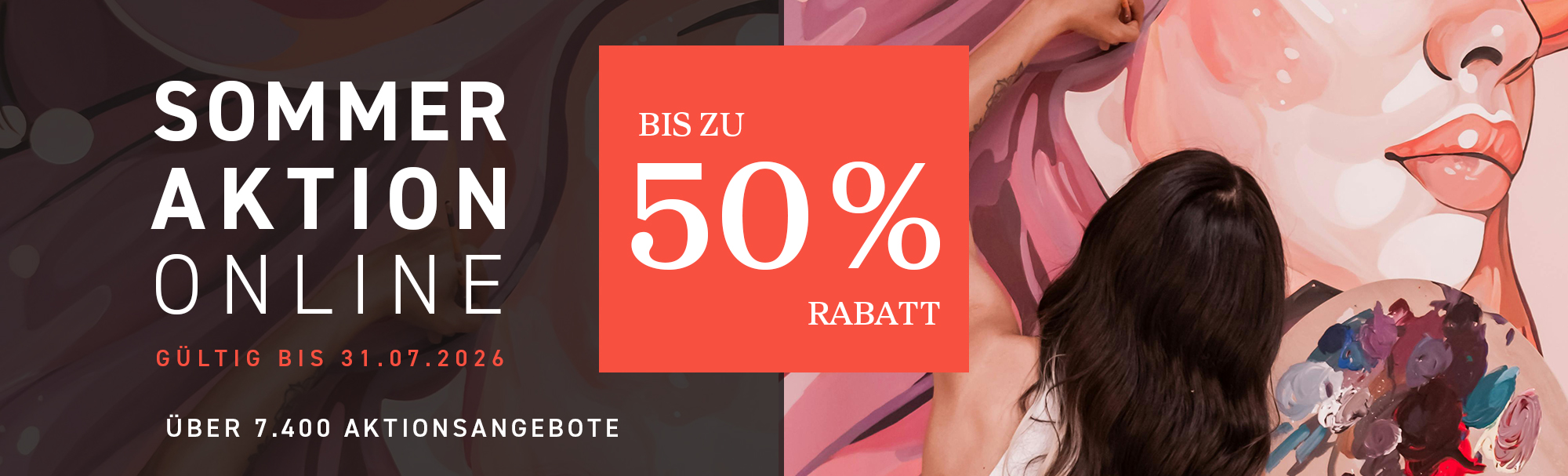 Sommeraktion online! Über 7.400 Aktionsangebote
