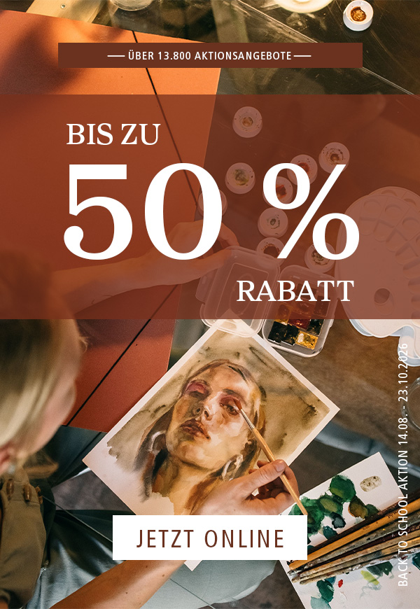 Jetzt ONLINE Back to School-Aktion 2026: Über 13.800 Aktionsangebote mit bis zu 50 % Rabatt.