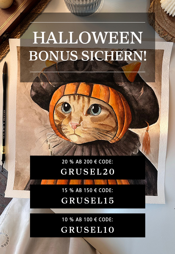 Halloween Bonus sichern - bis zu 20% Rabatt!